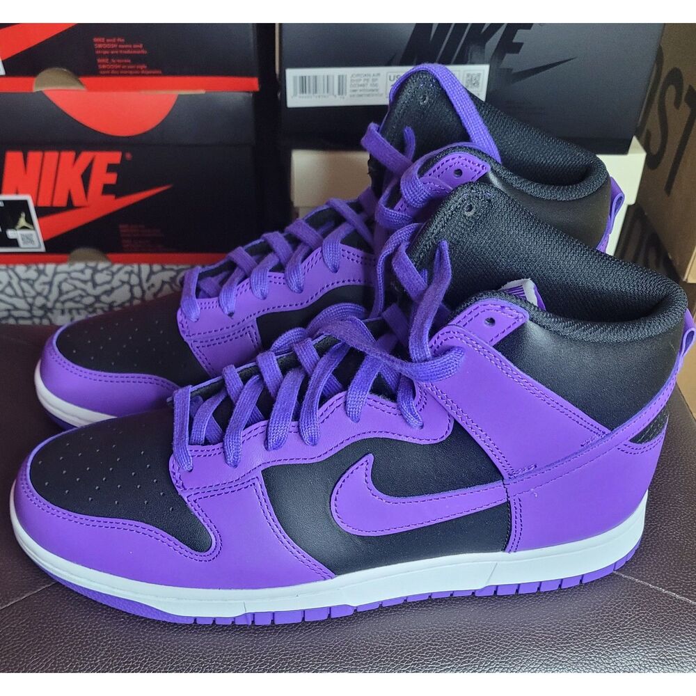 Nike Dunk High Retro BTTYS Psychic Purple Black DV0829-500 Men’s Size 10 New